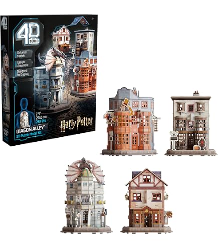 Amazon | 4Dビルド ハリーポッター デラックスホグワーツ 3Dパズル